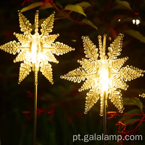 Luz solar colorida para festas de jardim ao ar livre